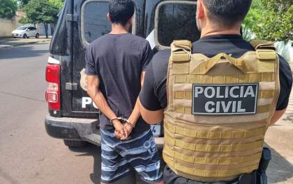 Polícia Civil prende homem por homicídio cometido quando ele tinha 15 anos
