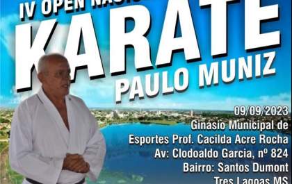 Três Lagoas se prepara para o IV Open Nacional de Karatê 