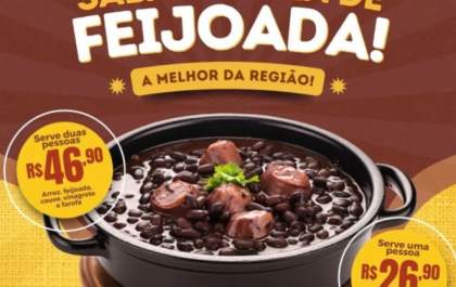Sábado é dia de Feijoada da Sabor Vital