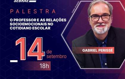Sebrae realiza palestra para profissionais da educação