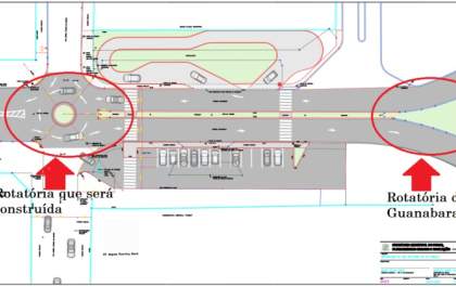 Mesmo Prefeitura entendendo ser de vital importância, obra da Rotatória do Santa Cecília não começou