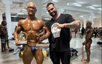 Atletas da região de Araçatuba se destacam em campeonato de fisiculturismo