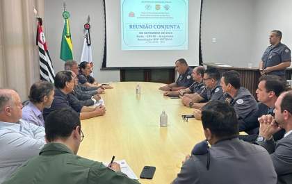 Queda nos roubos é destaque em reunião para discutir estratégias de combate ao crime na região