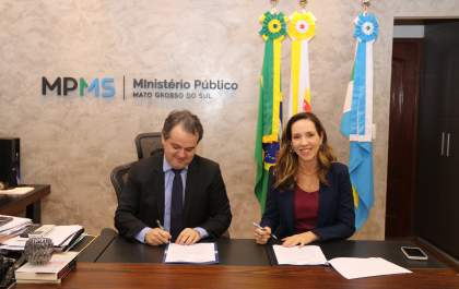MPMS e MPT-MS firmam acordo de cooperação técnica para promover atividades técnico-científicas