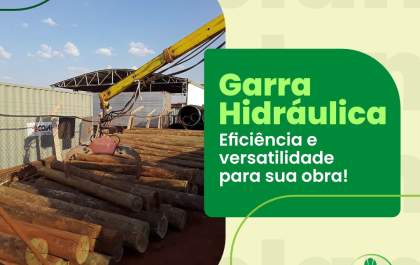 Conte com os serviços de garra hidráulica da Poliplan!