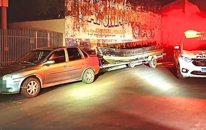 Polícia Militar prende dois por furto e receptação