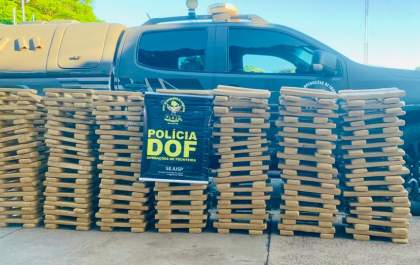 Veículo roubado que seguia para o Paraná com mais de 300 quilos de maconha é recuperado pelo DOF em Amambai