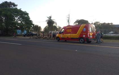 Ciclista fica ferido após queda em estrada em Penápolis