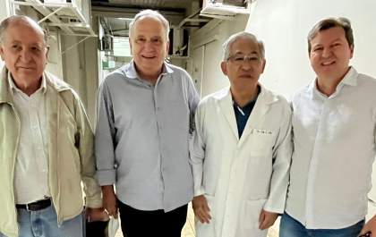 Santa Casa de Araçatuba recebe visita do coordenador de Apoio à Regionalização no SUS