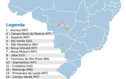 As 100 cidades mais ricas do agronegócio brasileiro