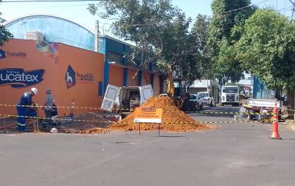 Manutenção deixa bairros sem água até às 14h