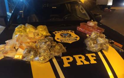 PRF apreende maconha e crack em Registro/SP