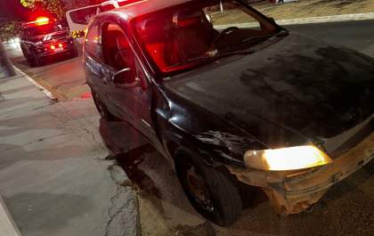 Condutor embriagado causa colisão na Filinto Muller e é detido