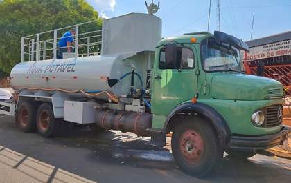 Com iniciativa da Câmara, Birigui recebe apoio com caminhões-pipa
