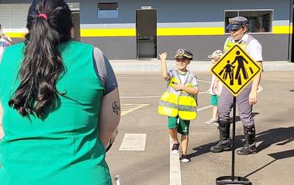 Semana do Trânsito é encerrada com mais uma edição do programa Rodovia Mirim