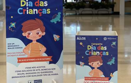 Shopping de Araçatuba promove campanha para arrecadar brinquedos