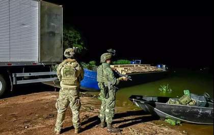 Forças Armadas apreendem mais de 5 toneladas de drogas durante operação