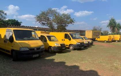 Correios promovem leilão de 43 veículos em MS nesta quarta-feira (27)