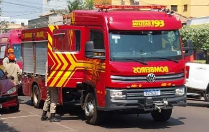 Pintor sofre descarga elétrica em incidente na Elmano Soares