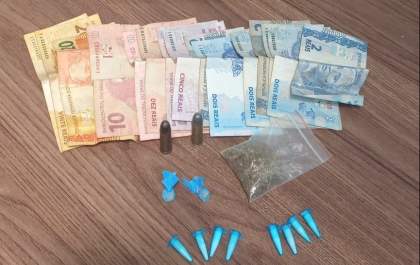 Polícia Civil fecha ponto de drogas em Três Lagoas e prende homem por tráfico e posse de munição
