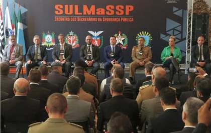 Secretários de Segurança do MS, PR, SC, RS e SP se reúnem em Mato Grosso do Sul para discutir combate à crimes nas fronteiras e divisas