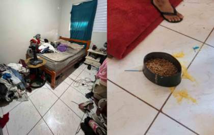 Crianças trancadas em quarto por 12 horas comiam ração de cachorro em Campo Grande