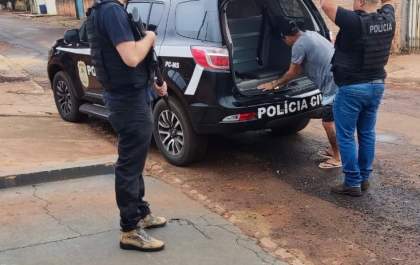 Polícia Civil cumpre mandado de prisão contra suspeito de planejar morte de testemunha em MS