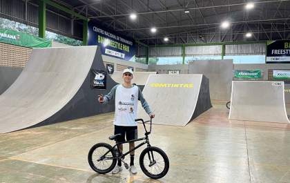 Araçatubense participa de campeonato internacional de BMX
