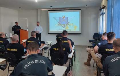 Curso de Atualização de Agente de Trânsito é realizado na sede do 2º BPM em Três Lagoas