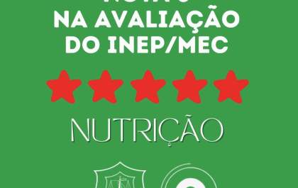 Curso de Nutrição da AEMS recebe nota máxima do MEC