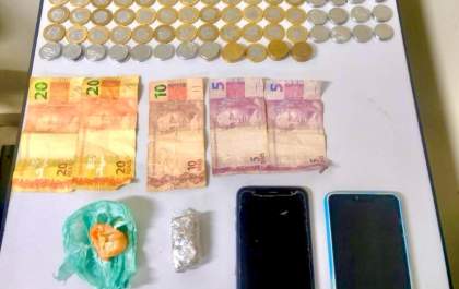 Autônomo é preso por tráfico de drogas