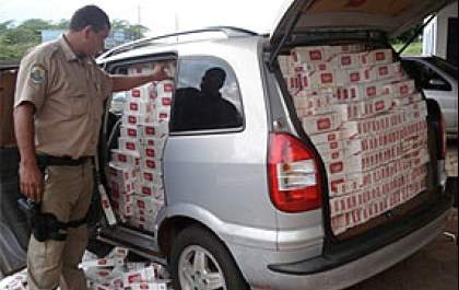 Contrabando de cigarro movimenta R$326 milhões em MS