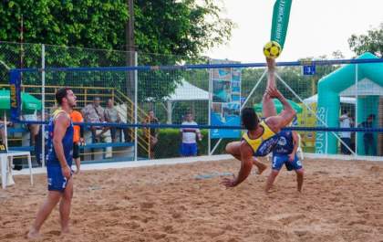 Superliga Brasil de Futevôlei realiza disputas finais neste domingo na Capital