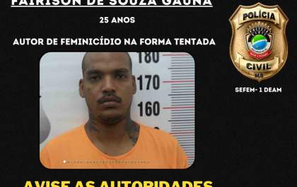Procurado: Polícia faz buscas por ex-marido que tentou matar com tiros mulher na Capital