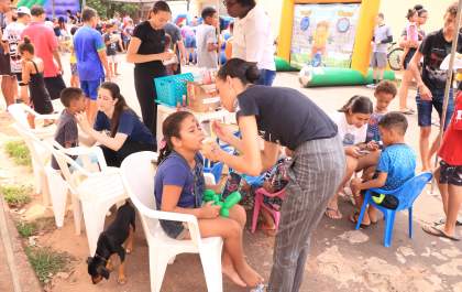 Festa das Crianças e de Nossa Senhora do Unisalesiano reúne mais de 800 pessoas