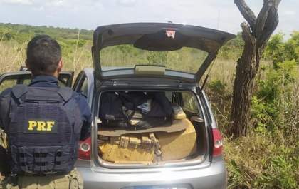 PRF apreende 404 kg de maconha em Campo Grande