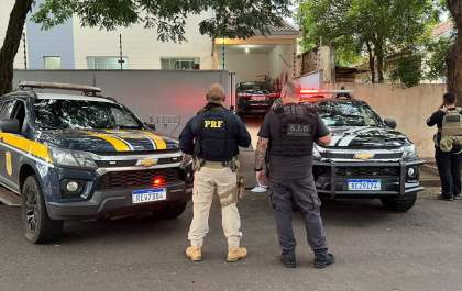 Polícia Civil do Mato Grosso do Sul, com apoio da PRF e Polícia Civil do Paraná deflagra operação “Olhos de Lince”