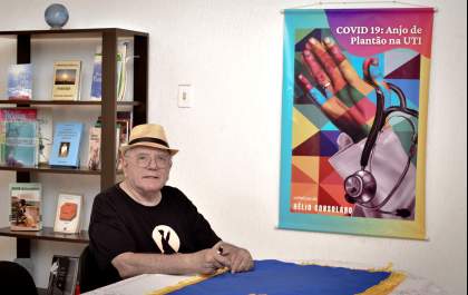 Livro de 'crônicas da covid' terá noite de autógrafos na próxima terça-feira