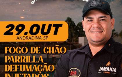 Após Curso de Churrasco, Almoço com Jamaica poderá ser apreciado, convites limitados