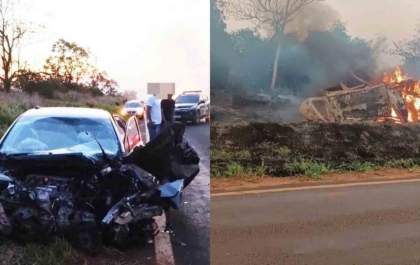Acidente fatal causa uma morte e demais passageiros gravemente feridos