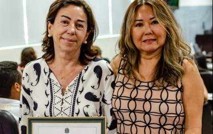 Profissionais do Curso de Fisioterapia do Unisalesiano são homenageadas pelo Crefito