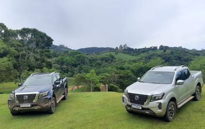 Nissan mostra versatilidade da Frontier 2024 em todos os terrenos