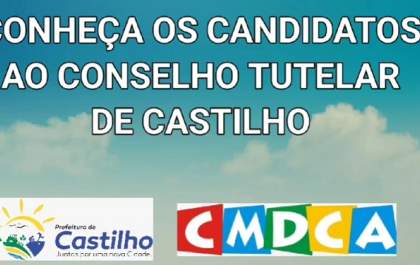 População castilhense elegerão membros do Conselho Tutelar neste domingo