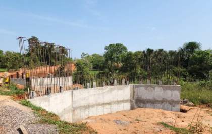 Orçadas em R$ 3,1 milhões, construção de pontes de concreto avançam em Três Lagoas