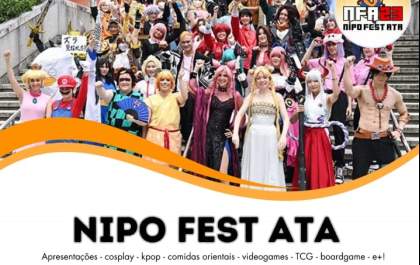 1ª edição do Nipo Fest Ata acontece neste sábado