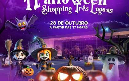Shopping Três Lagoas prepara noite de Halloween