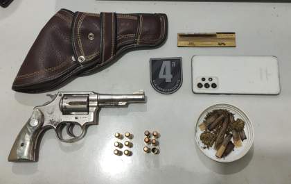 Policial Militar de folga realiza prisão após disparo de arma de fogo