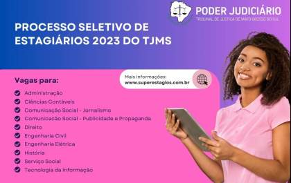 Provas para seleção de estagiário do TJ serão neste domingo em MS