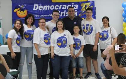 Dr. Ruy Costa Neto e o Democracia Cristã faz apresentação e afiliação nesta sexta