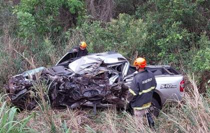 Acidente mata motorista de S10 na BR-267 em Bataguassu
